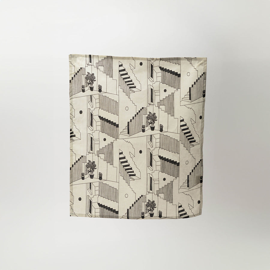 Steps Tea Towel - Linen-Cotton