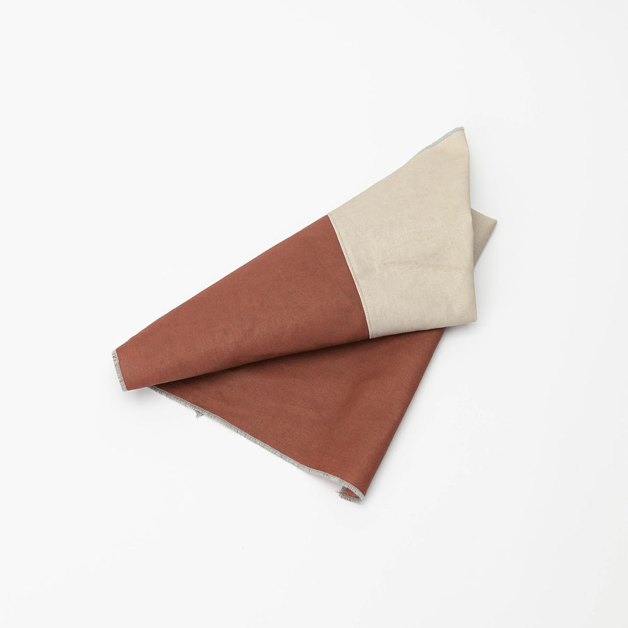 Duo Tone Napkins (Set of 4) Handmade