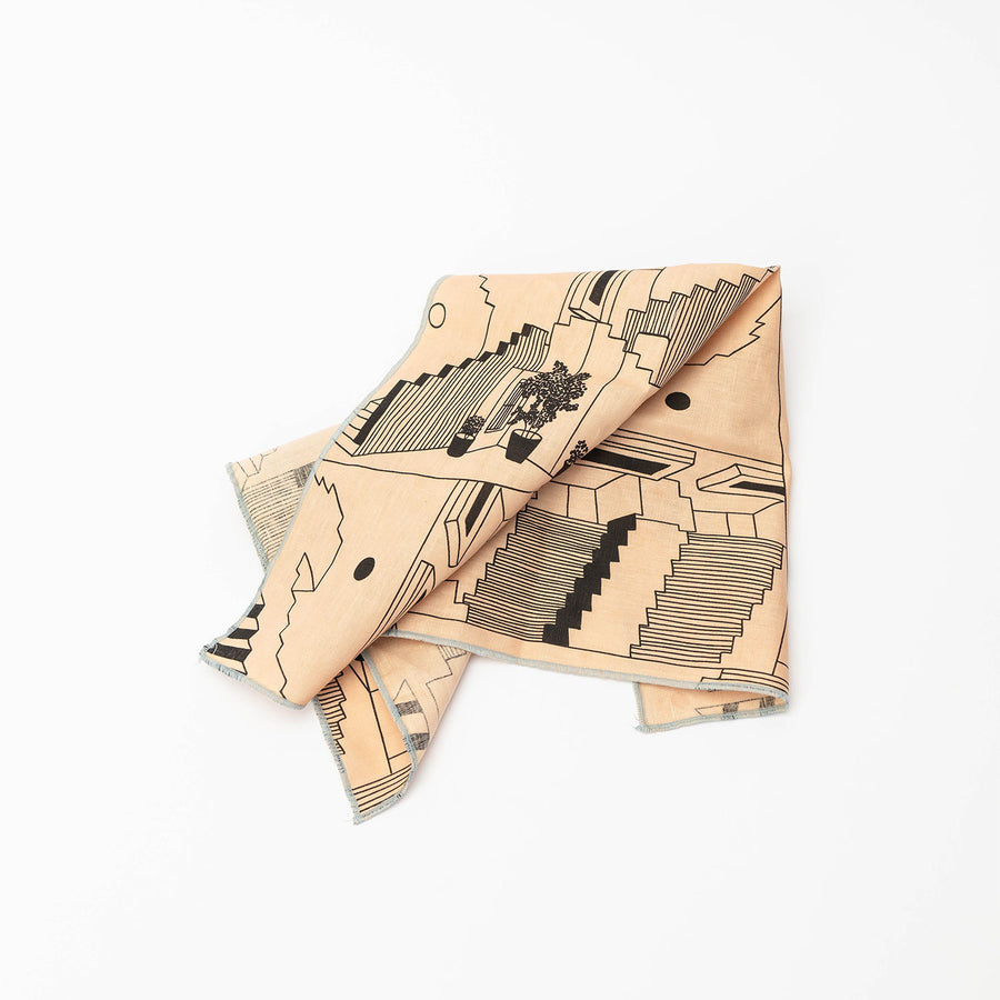 Steps Napkins (Set of 4) Handmade