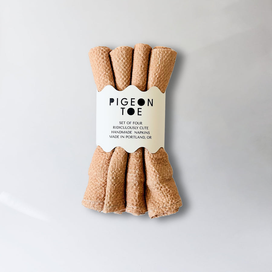 Bubble Cotton Napkins (Set of 4) Handmade