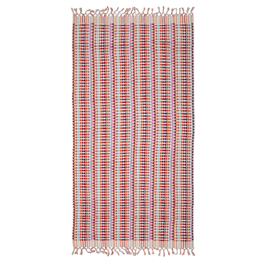 Pompom Oversized Turkish Bath Towel
