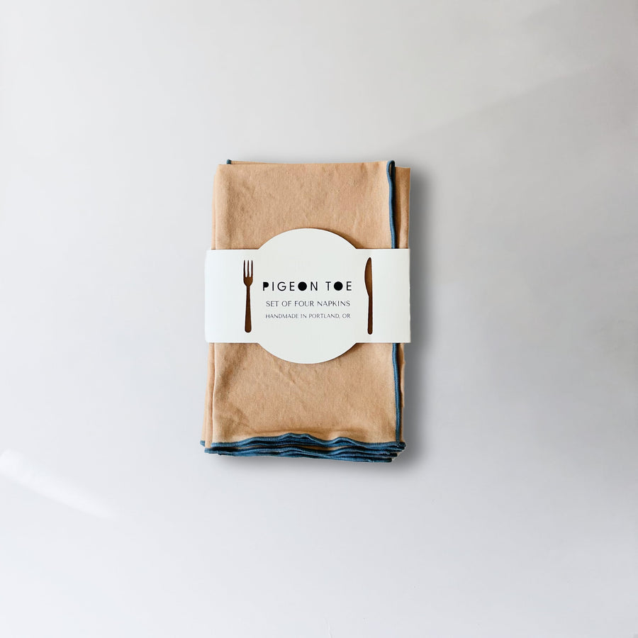 Linen-Cotton Napkins (Set of 4) Handmade