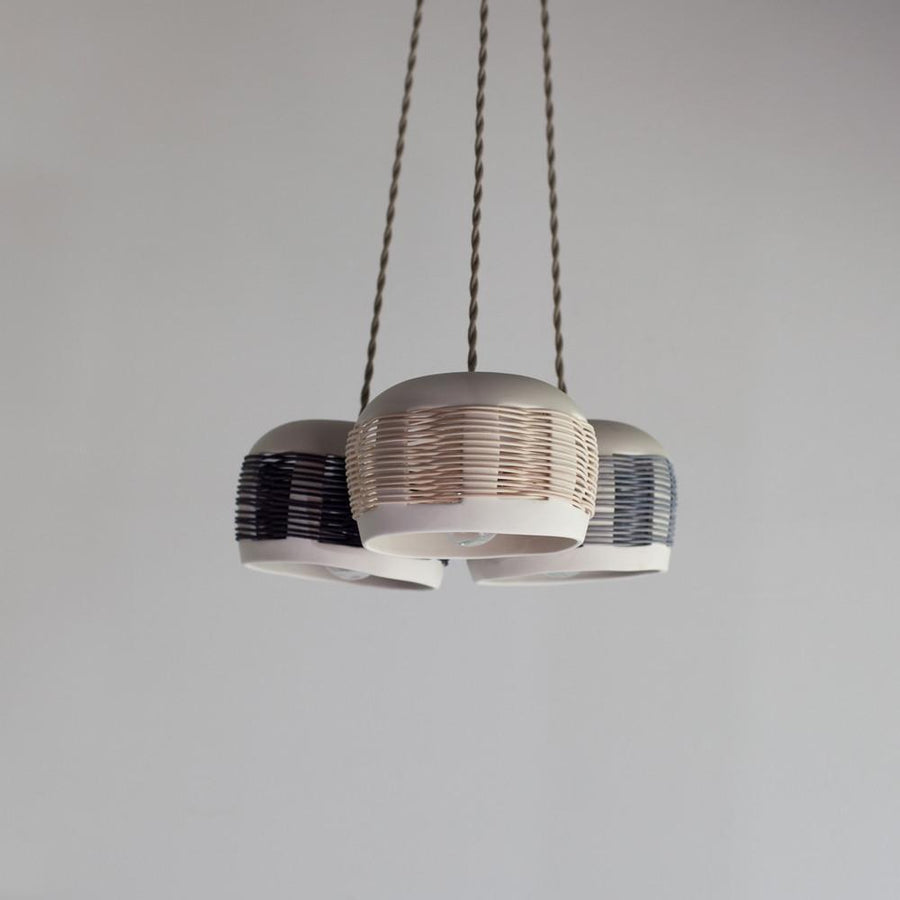 Woven Cluster Chandelier